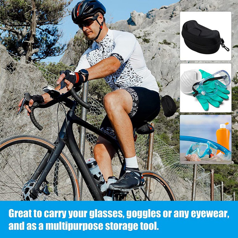 Bộ 4 Hộp Đựng Kính Trượt Tuyết Mùa Đông Bằng EVA Cứng Ốp