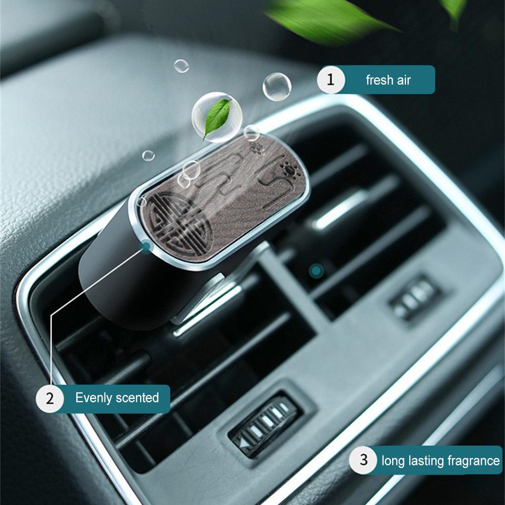 Kẹp Khuếch Tán Hương Thơm 360 Độ Trang Trí Nội Thất Xe Hơi