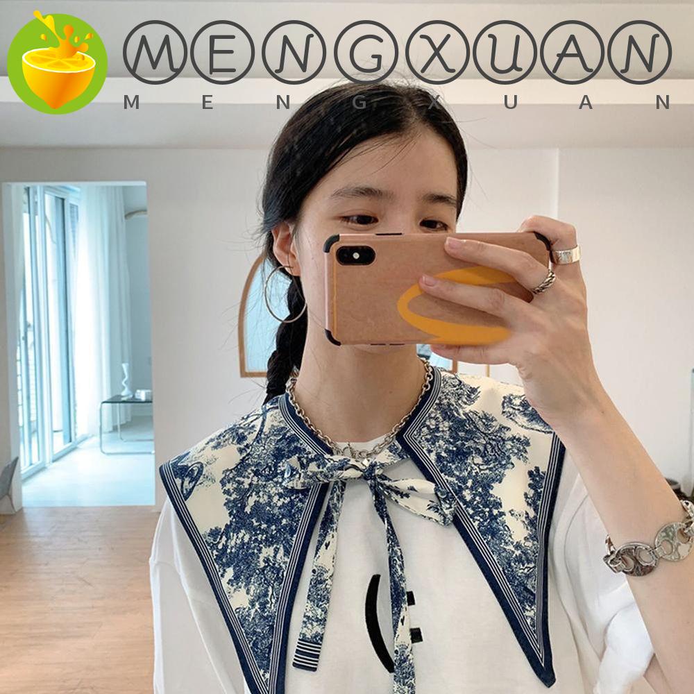 Cổ Áo Sơ Mi Giả In Họa Tiết Ngọt Ngào Thanh Lịch Có Thể Tháo Rời