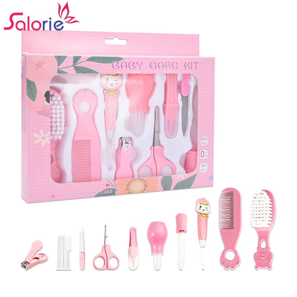 Bộ 10 Dụng Cụ Chăm Sóc Em Bé 10 Trong 1