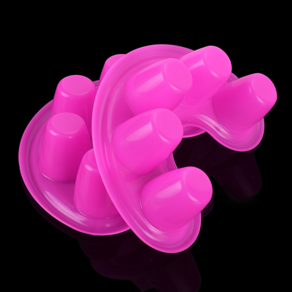 Bộ 5 Bát Ngâm Rửa Móng Tay Bằng Nhựa Tiện Dụng