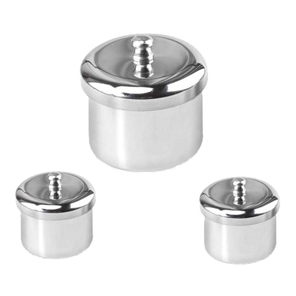 Set 3 Cốc Đựng Dung Dịch Làm Móng Kèm Giá Đỡ Cọ Tiện Dụng