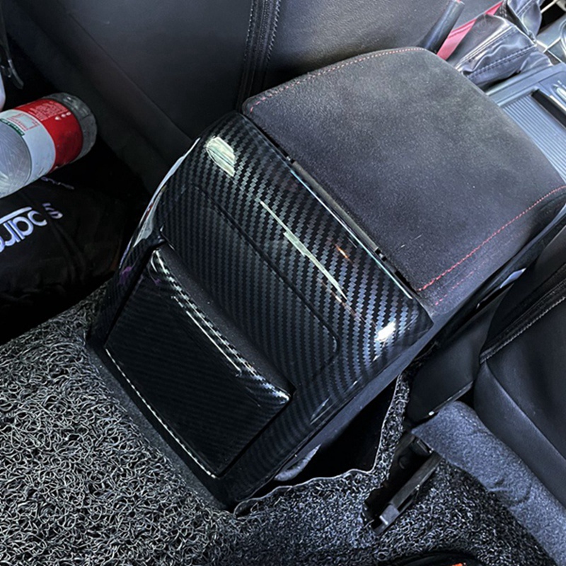 Khung Nhựa ABS Họa Tiết Sợi Carbon Gắn Lỗ Thông Gió Xe Hơi Subaru WRX / WRX STi 2015-2017