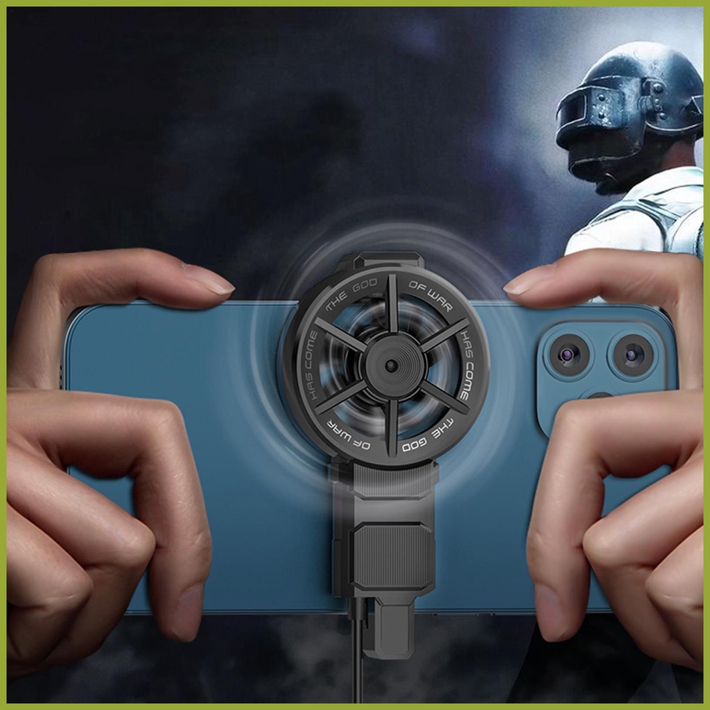 Quạt Làm Mát Thông Minh Sạc Điện Thoại 65-80mm Mang Đi Tiện Dụng