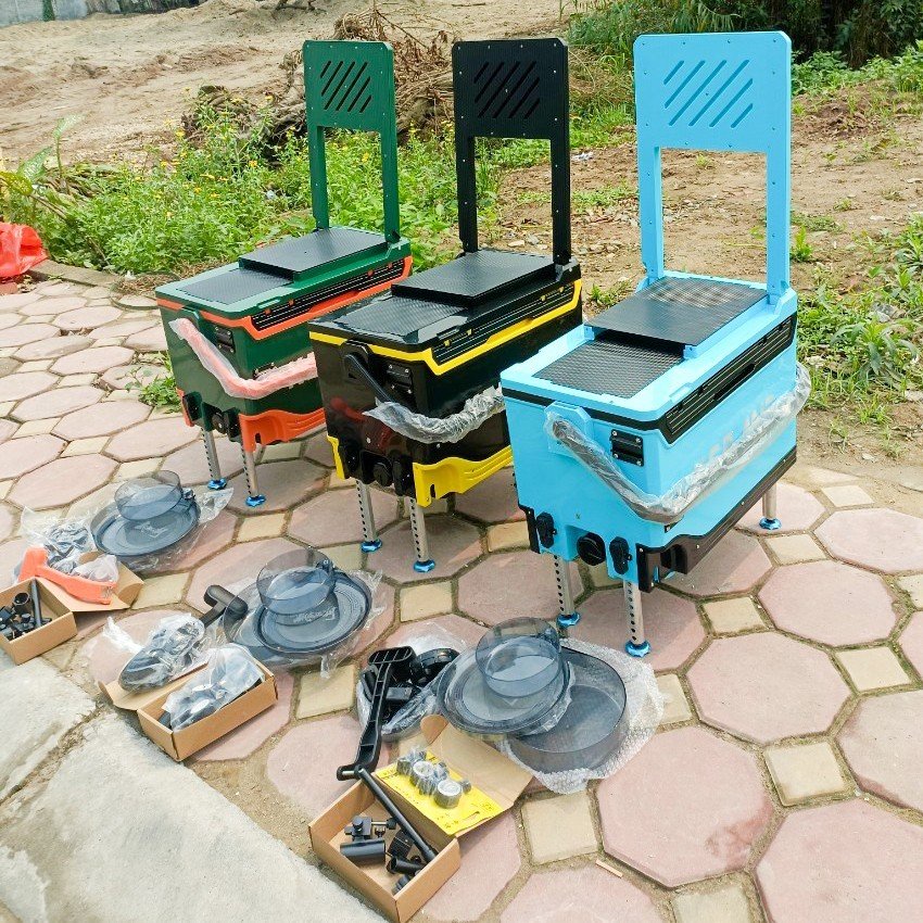 Thùng Câu Đài Kebang Cao Cấp. Thùng Cá Đa Năng 36l Có Bánh Và Không Bánh Xe