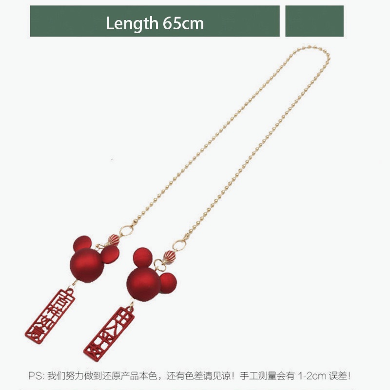 Trung Quốc Mặt Dây Chuyền 12 Cung Hoàng Đạo Chuyển Vận May Mắn Ô Tô Trang Trí Dễ Thương Mặt Dây Chuyền Mickey Mặt Dây Chuyền Ô Tô Treo Trang Trí Nội Thất Ô Tô Phụ Tùng Ô Tô Trang Trí Gương Chiếu Hậu