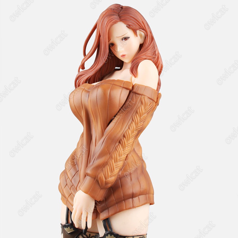 Mô Hình Nhân Vật Illustration Kujo Shiho  30cm Big Size 1/6 NONVIRGIN Mature Lady Lingerie Illustrator Odanondesu Comic Manga Figure Packed in Box Model