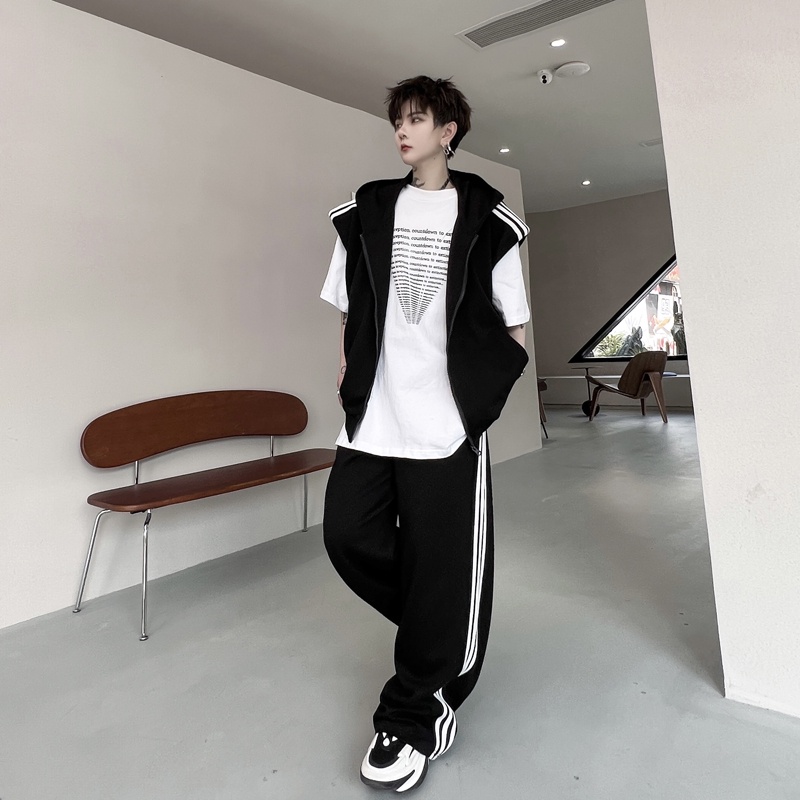 Bộ Đồ Thể Thao Hai Mảnh Áo Hoodie Phối Ruy Băng + Quần Dài Thời Trang Mùa Hè Hàng Mới 2023