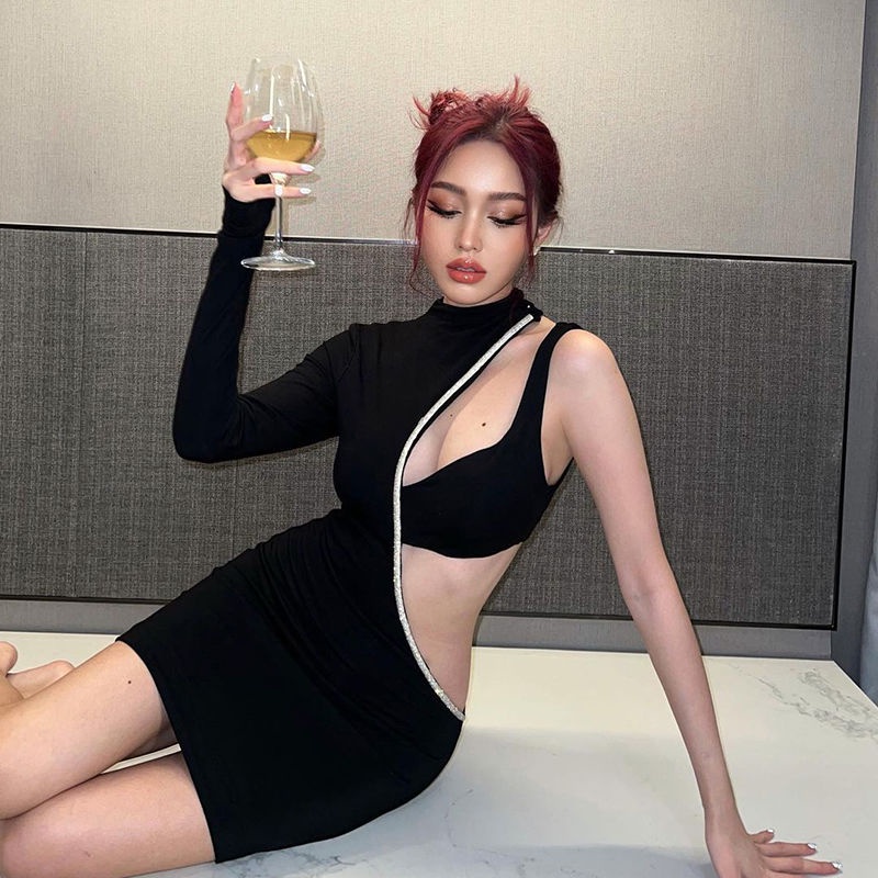 One Đầm Ngắn Hở Vai Thời Trang Mùa Hè Dành Cho Nữ