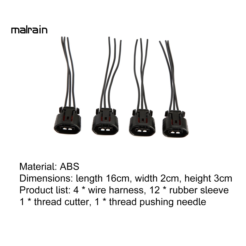 Set 4 Cuộn Dây Đánh Lửa Thay Thế 1832A016 Chống Ăn Mòn Cho Mitsubishi Outlander 3.0 Lancer 2.0 2.4