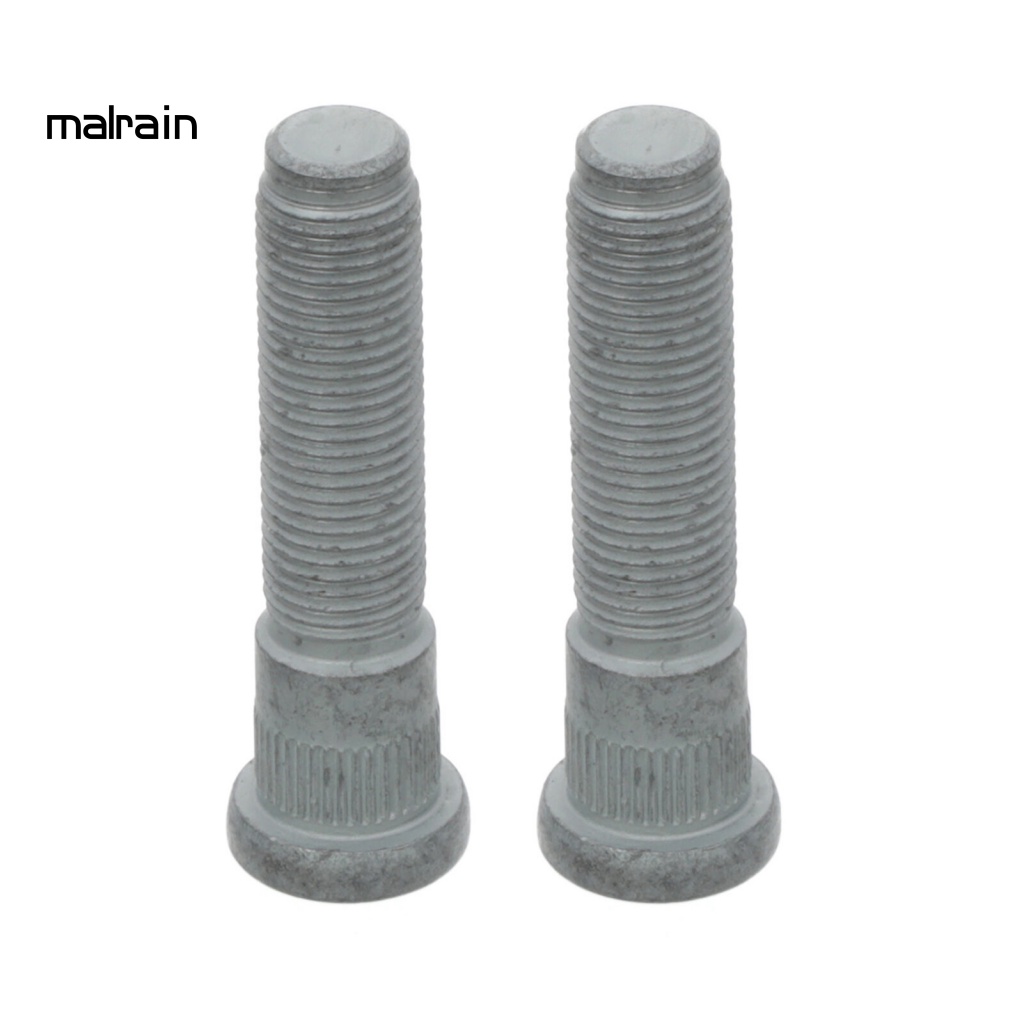 Set 2 Đinh Tán Bánh Xe Màu Xám Chuyên Dụng 06509866Bộ Phụ Kiện Trục Bánh Xe Trước / Sau Cho Dodge Ram 2500 3500 2012-2018