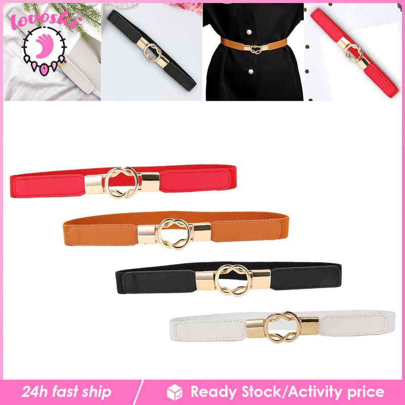 Thắt Lưng Da PU Phối Dây Xích Bản Rộng Thời Trang Dự Tiệc Cho Bạn Gái