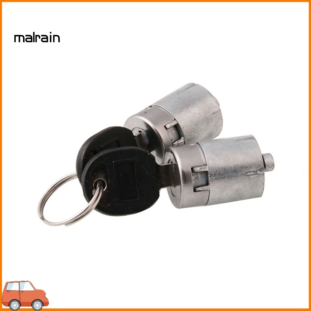 1 Cặp Ổ Khóa Cửa Xe Hơi Bằng Kim Loại Kèm 2 Chìa Khóa Dành Cho Chevrolet GMC