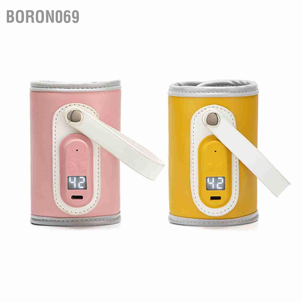 Boron069 USB Cho Bé Bình Sữa Thông Minh Hiển Thị Nhiệt Độ Không Đổi Đa Năng Ngoài Trời