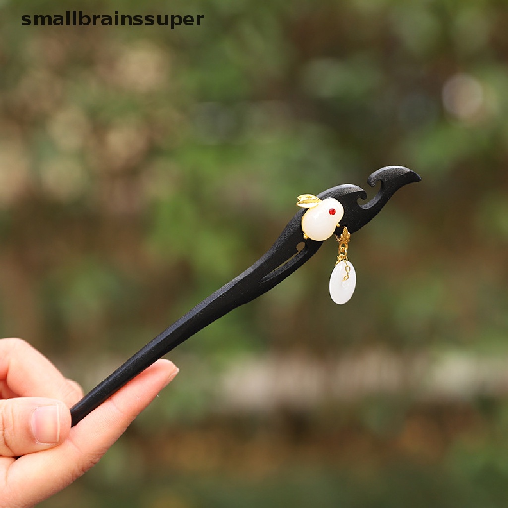 Trâm Cài Tóc Tua Rua Đính Đá Ngọc Bích Phong Cách Trung Hoa Cổ Điển Cho Nữ SBS