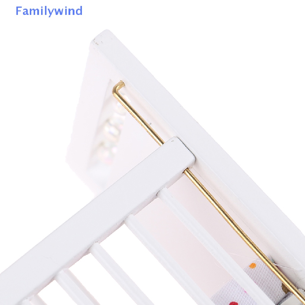 Giường Ngủ Màu Trắng Tỉ Lệ 1: 12 Trang Trí Phòng Khách Búp Bê