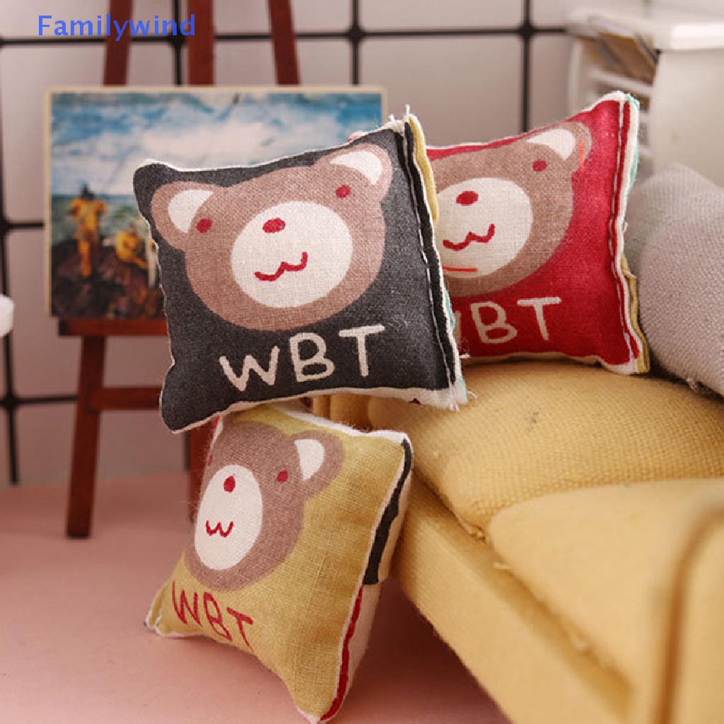 Gối Mini Tỉ Lệ 1: 12 Trang Trí Nhà Búp Bê