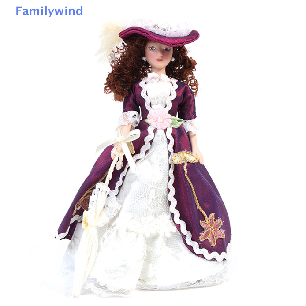 Nón Sứ Màu Tím Cho Búp Bê 1: 12