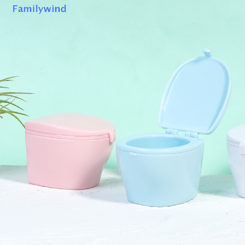 1 Mô Hình Toilet Dùng Trang Trí Nhà Búp Bê 1: 12