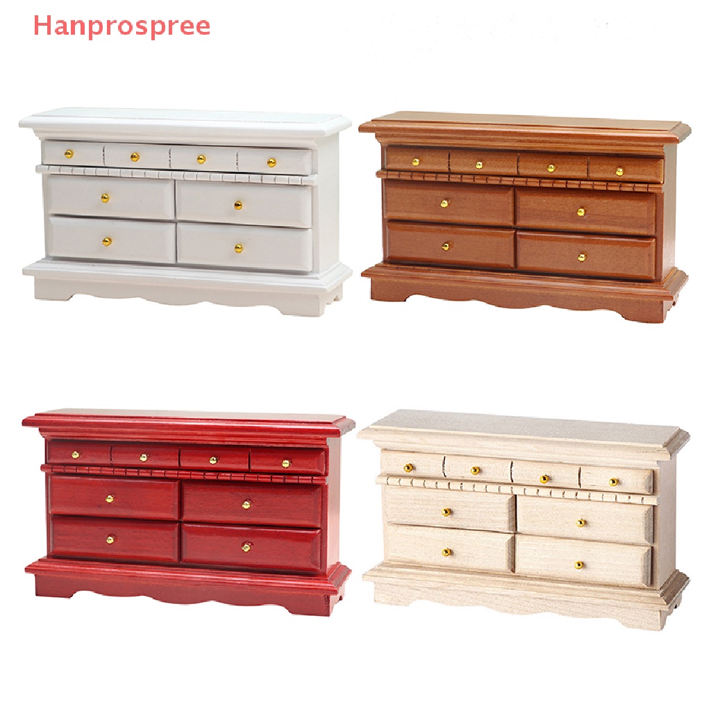 Hanprospree > Mô Hình Tủ Quần Áo Nội Thất Trang Trí Nhà Búp Bê 1: 12