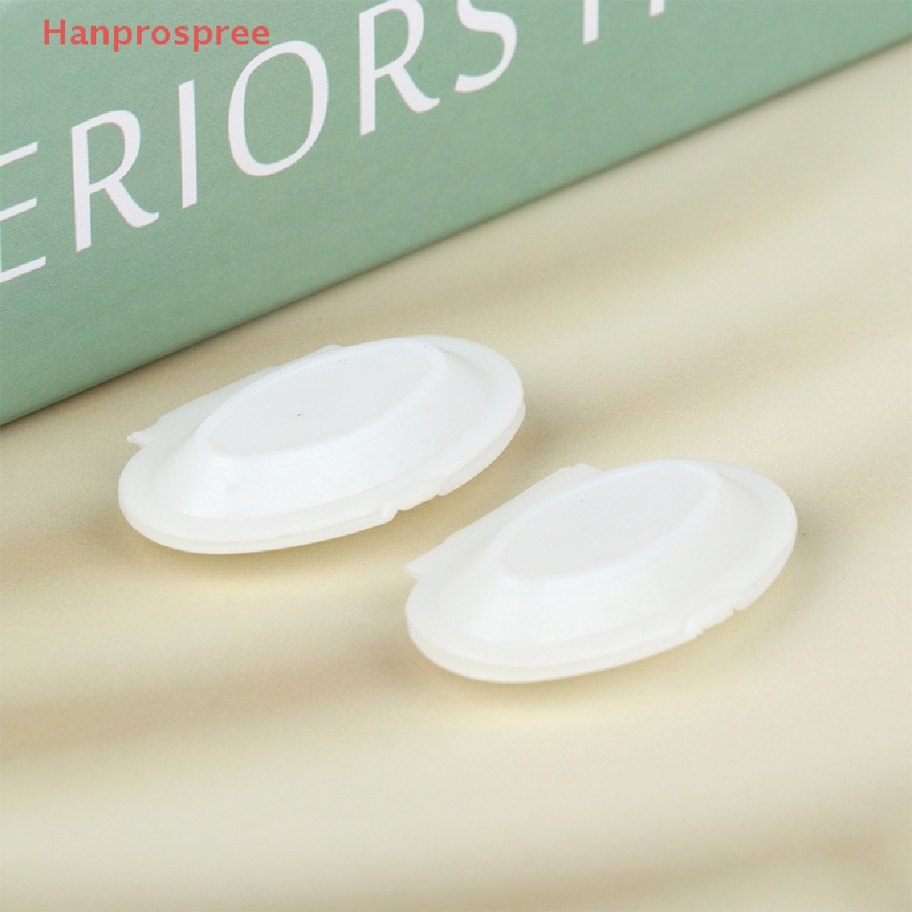 Bộ 2 Hộp Cơm Trưa Hình Oval Màu Trắng Dùng Một Lần Trang Trí Nhà Búp Bê 1: 12