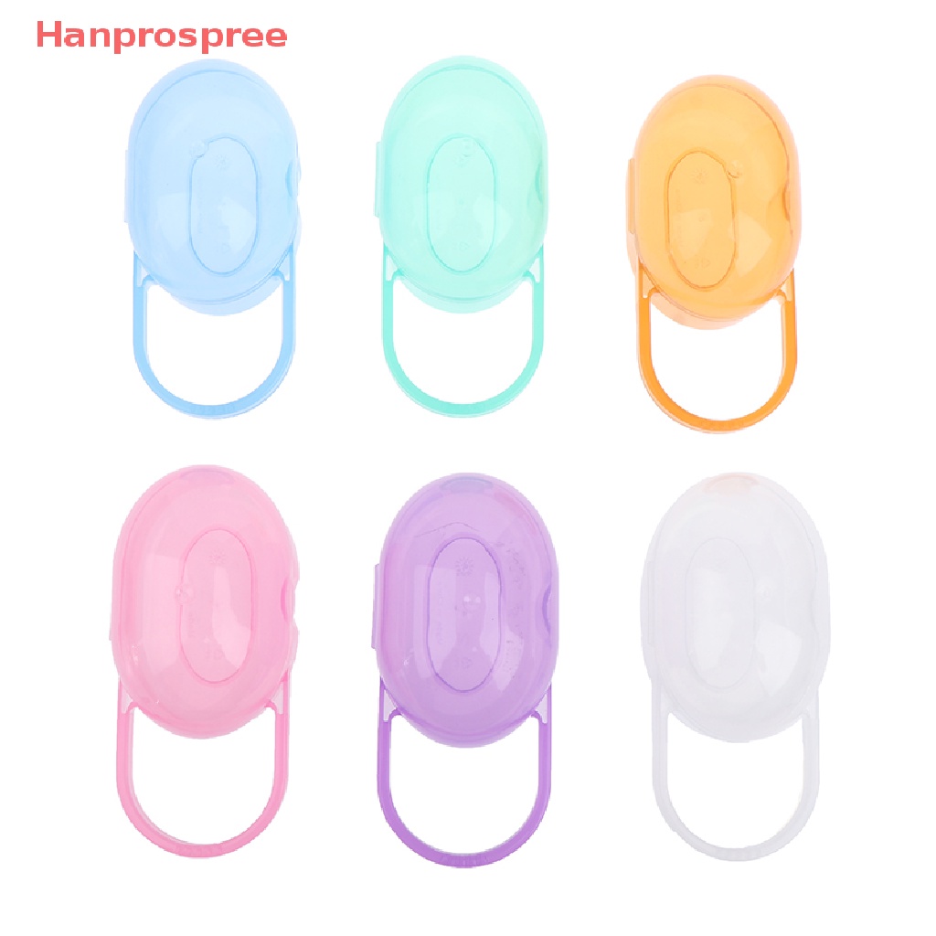 1 Hộp Đựng Núm Vú Giả Màu Trơn Cho Bé Dụng Cụ Làm Đẹp Chất Lượng Cao