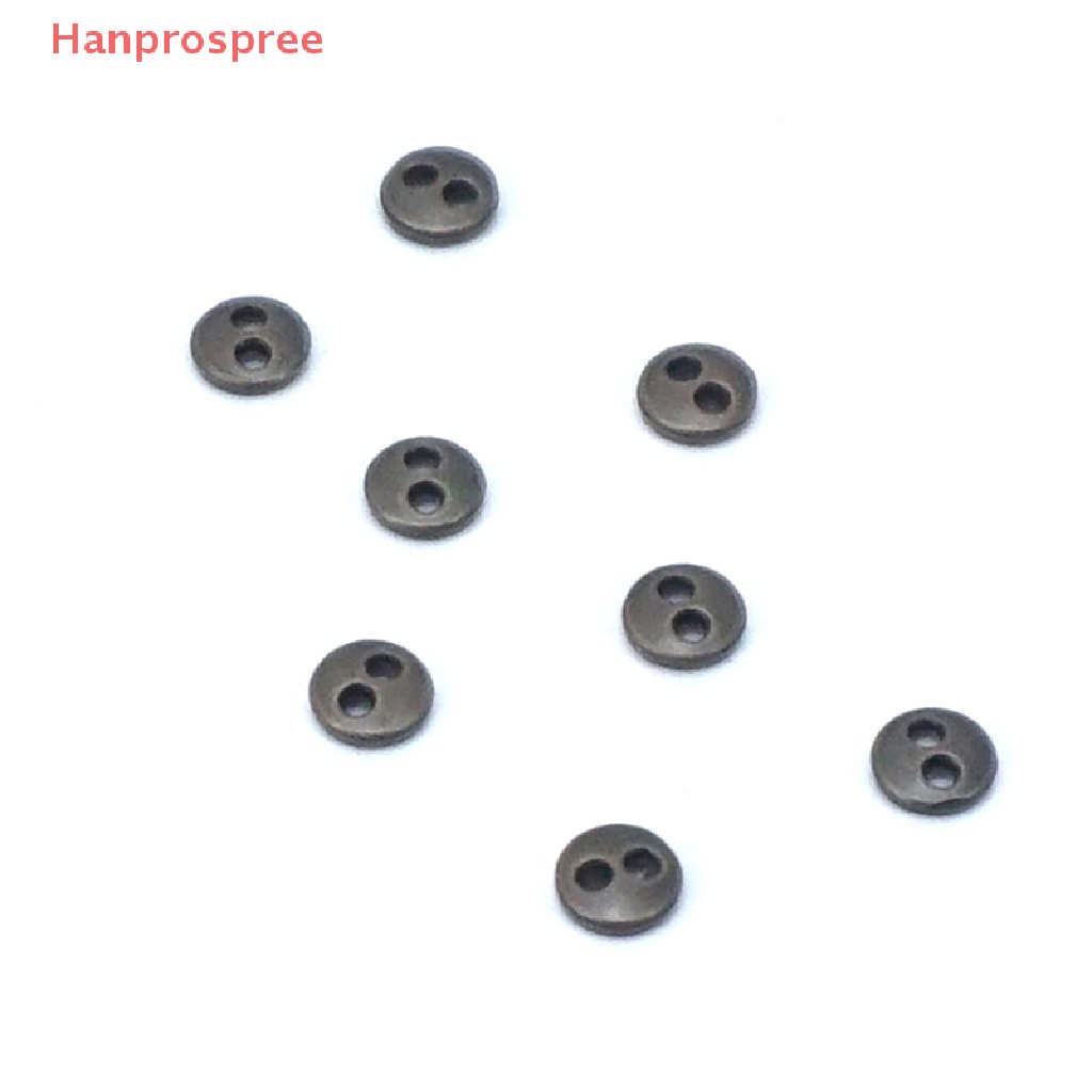 Set 10 Nút Tròn Hai Lỗ Mini DIY Dành Cho Búp Bê