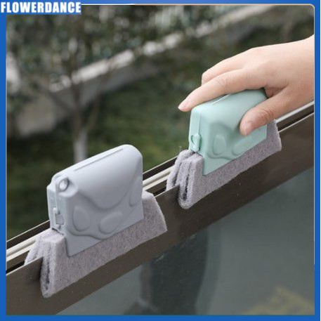 Bàn Chải Làm Sạch Rãnh Sáng Tạo, Làm Sạch Nhanh Chóng Tất Cả Các Góc Và Khoảng Trống, Bàn Chải Làm Sạch Rãnh Cửa Sổ Có Thể Tháo Rời Flowerdance