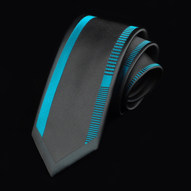 Cà Vạt Bản Nhỏ 6cm Phong Cách Hàn Quốc Thời Trang Lịch Lãm Cho Chú Rể