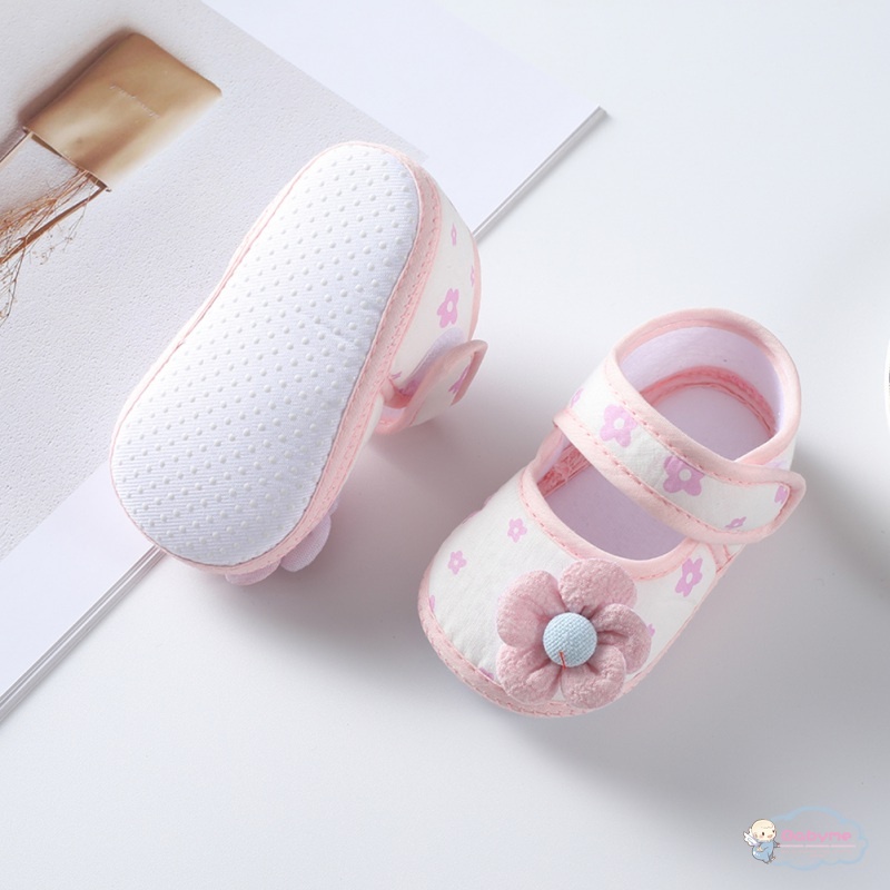 Giày Vải Canvas Dễ Thương Cho Bé Sơ Sinh 0-12 Tháng Tuổi