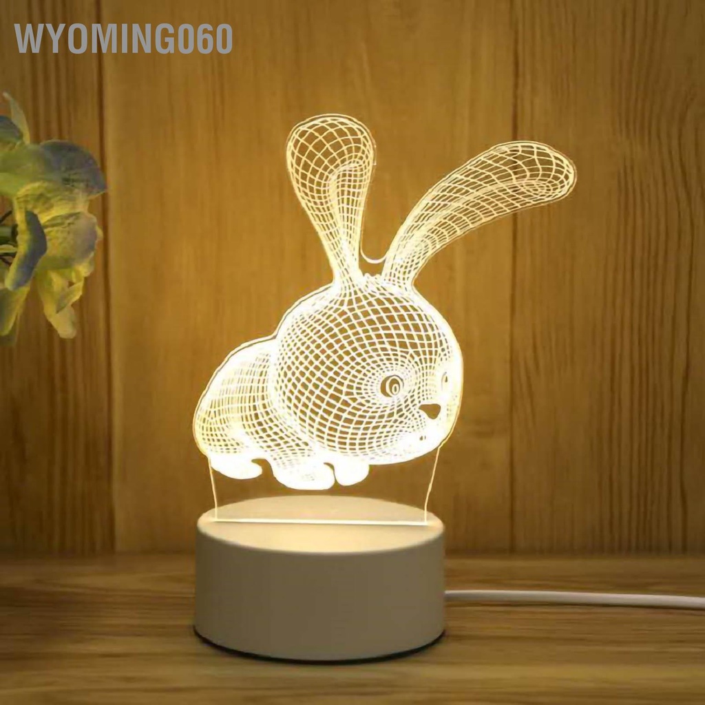 Đèn Ngủ LED 3D Thông Minh Trang Trí Nội Thất