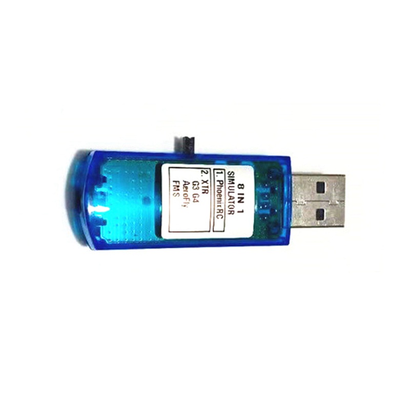 Bộ Mô Phỏng Máy Bay Trực Thăng Điều Khiển Từ Xa 8 Trong 1 Cổng USB Cho XTR5 FMS G4 FPV