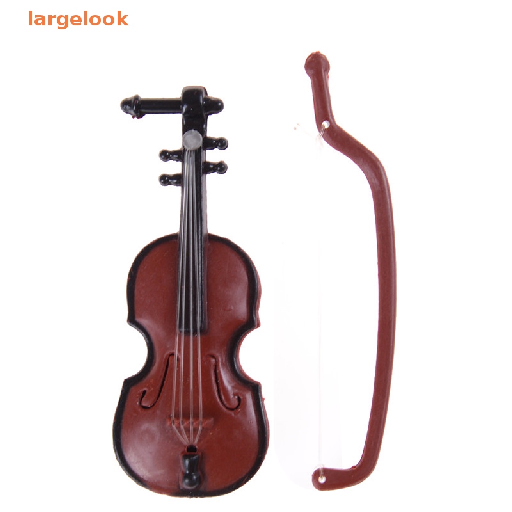 Đàn Violin Mini Tỉ Lệ 1: 12 Dùng Trang Trí Nhà Búp Bê DIY