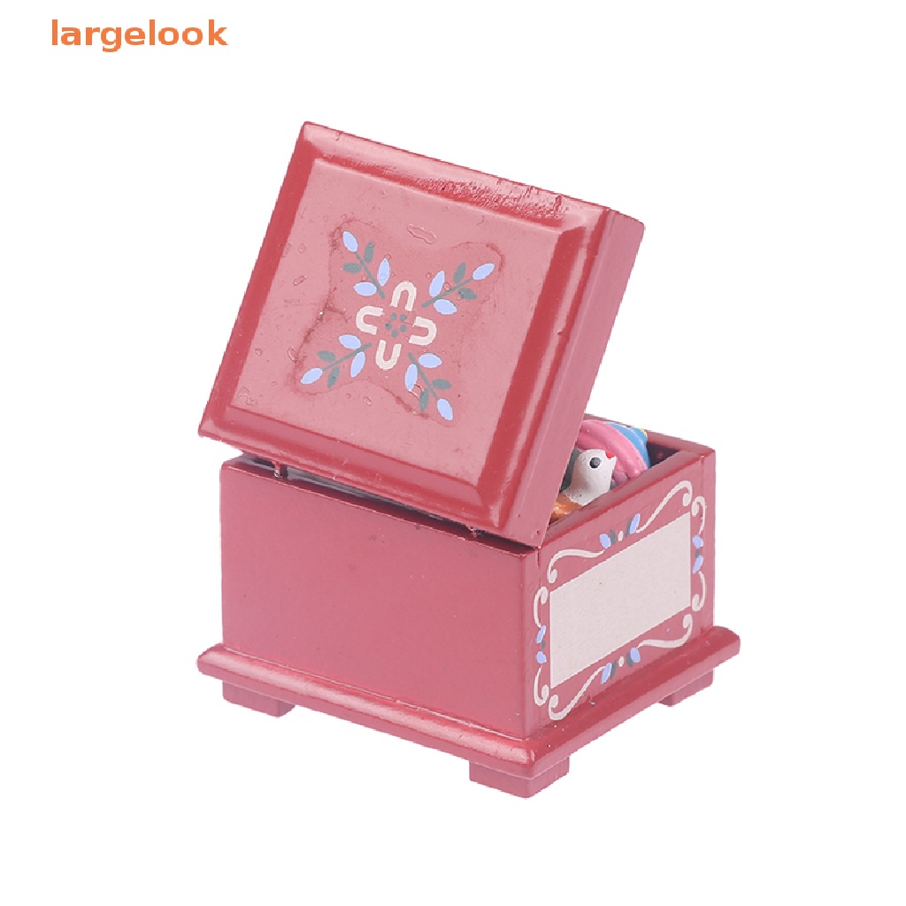 Hộp Đựng Hạt Dẻ Phong Cách Giáng Sinh Cho Nhà Búp Bê 1: 12