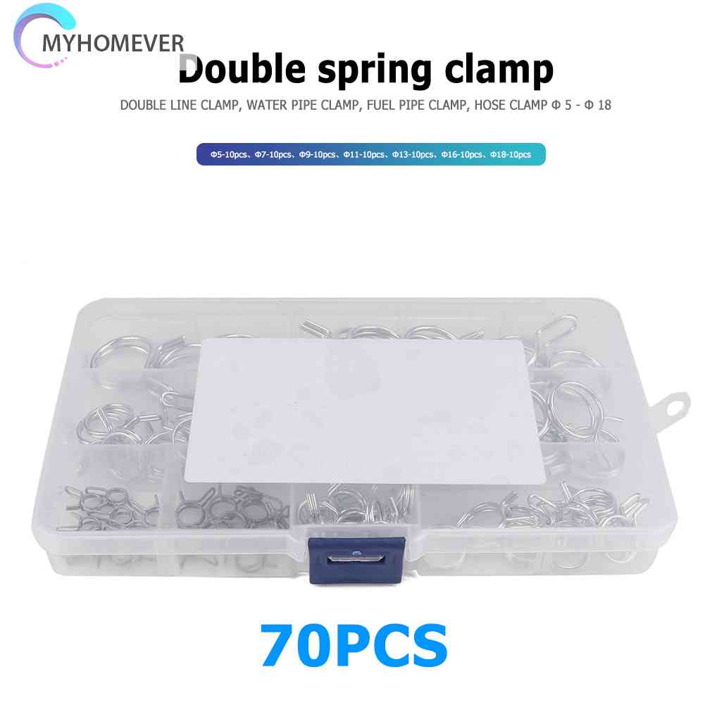 Hộp 70 Kẹp Nối Dây Dẫn Nhiên Liệu