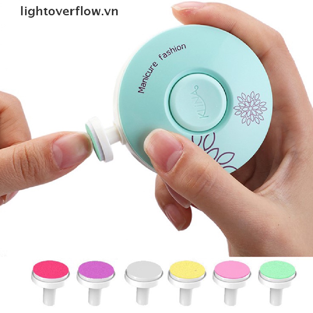 Bộ 6 Đầu Mài Móng Tay Bằng Điện Chuyên Dụng