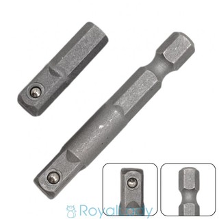 Bộ 2 đầu nối chuyển đổi ổ cắm lục giác 1 / 4 inch #