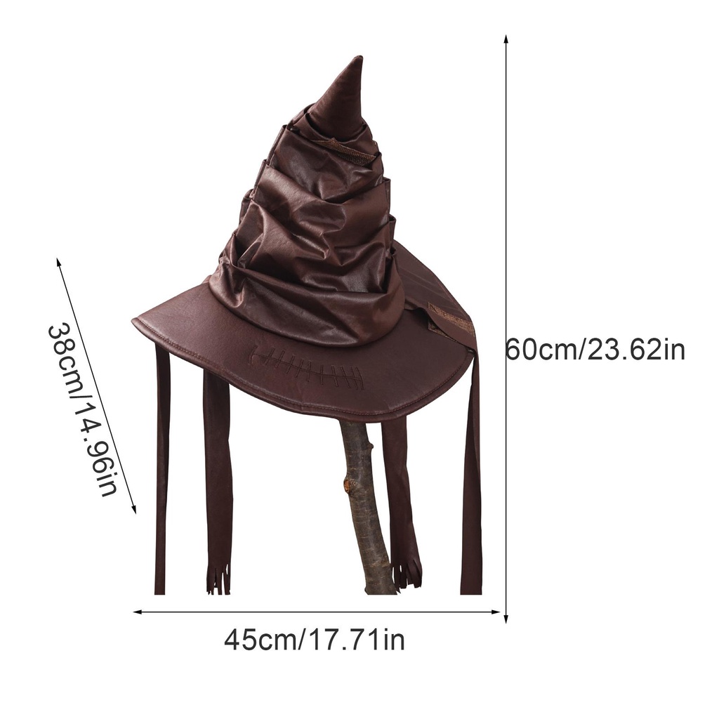 Mũ Phù Thủy Hóa Trang HALLOWEEN I0S8