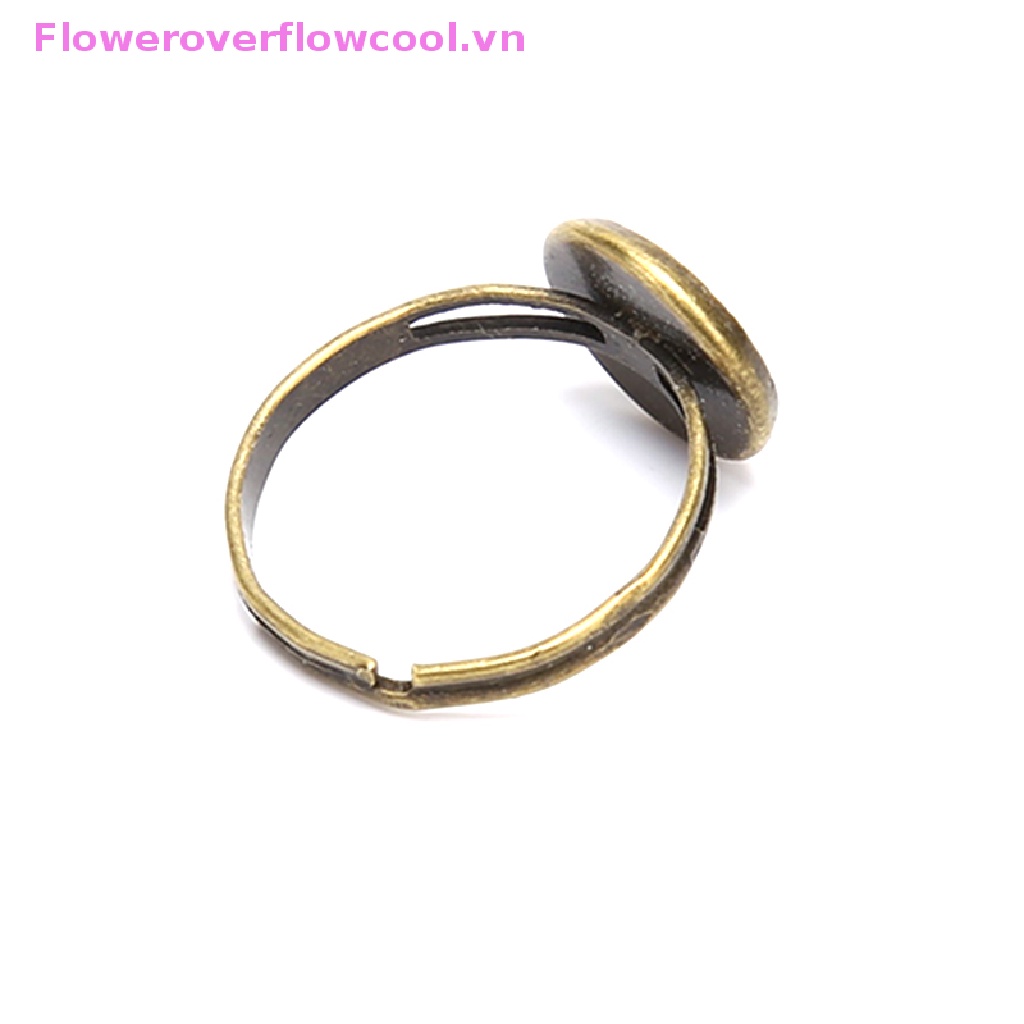 Set 10 Đế Nhẫn Trơn Có Thể Điều Chỉnh Kích Cỡ COOLLADY