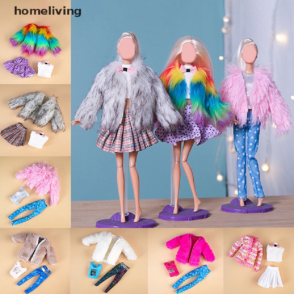 Set 3 Món Đồ Đi Mưa Cho Búp Bê 11.5 Inch 30cm