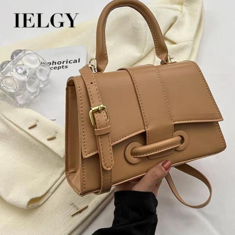 Túi Đeo Vai Hình Vuông Cỡ Nhỏ Màu Trơn Thời Trang Cho Nữ