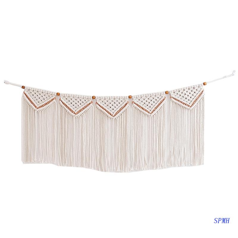 Thảm Macrame Đan Tay Treo Tường Trang Trí Tiệc Cưới
