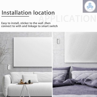 Tuya ZigBee Light Sensor Intelligent Home Illumination Sensor Linkage Control Brightness Sensor Work with Tuya Device Compatible with Alexa Google Home