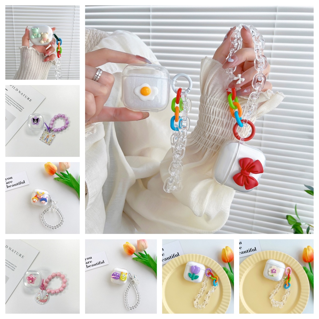 Ốp Điện Thoại TPU Mềm Trong Suốt Chống Trầy Xước Họa Tiết Hoạt Hình 3D Dễ Thương Cho Baseus Wm02 Wm02