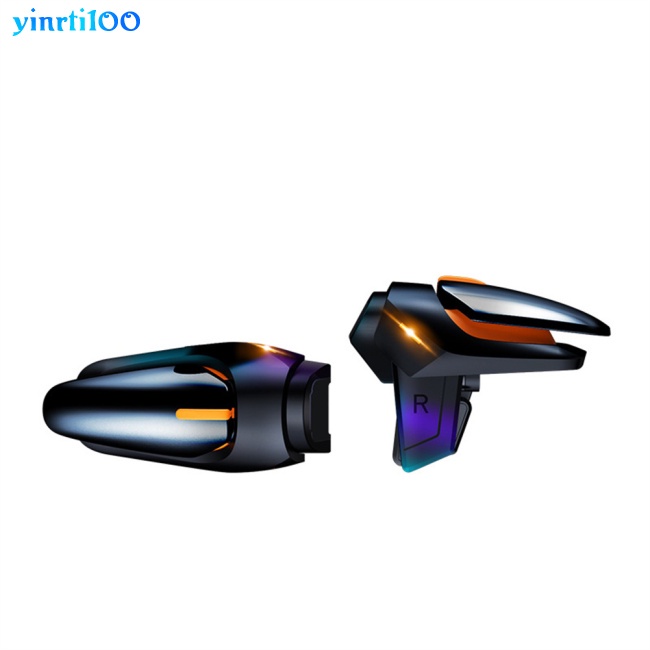 Set 2 Kẹp Hỗ Trợ Điều Khiển Chơi Game Trên Điện Thoại Di Động Dy01 L1r1 Cho Ios Android