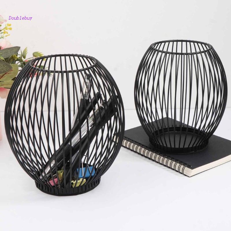 Giá Đỡ Cọ Trang Điểm Bằng Kim Loại Sức Chứa Lớn Tiện Dụng