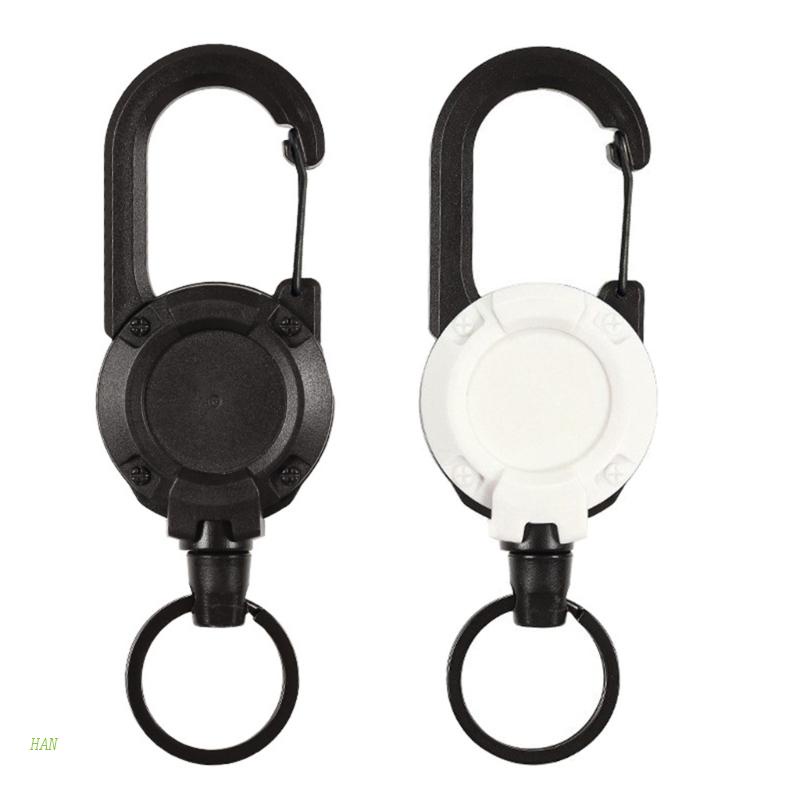 Móc Khóa Có Dây Rút Và Kẹp Bằng Thép Tiện Dụng