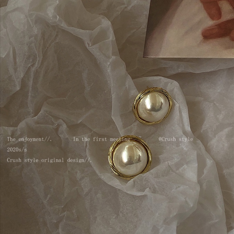 Bông Tai Ngọc Trai Thời Trang Hàn Quốc