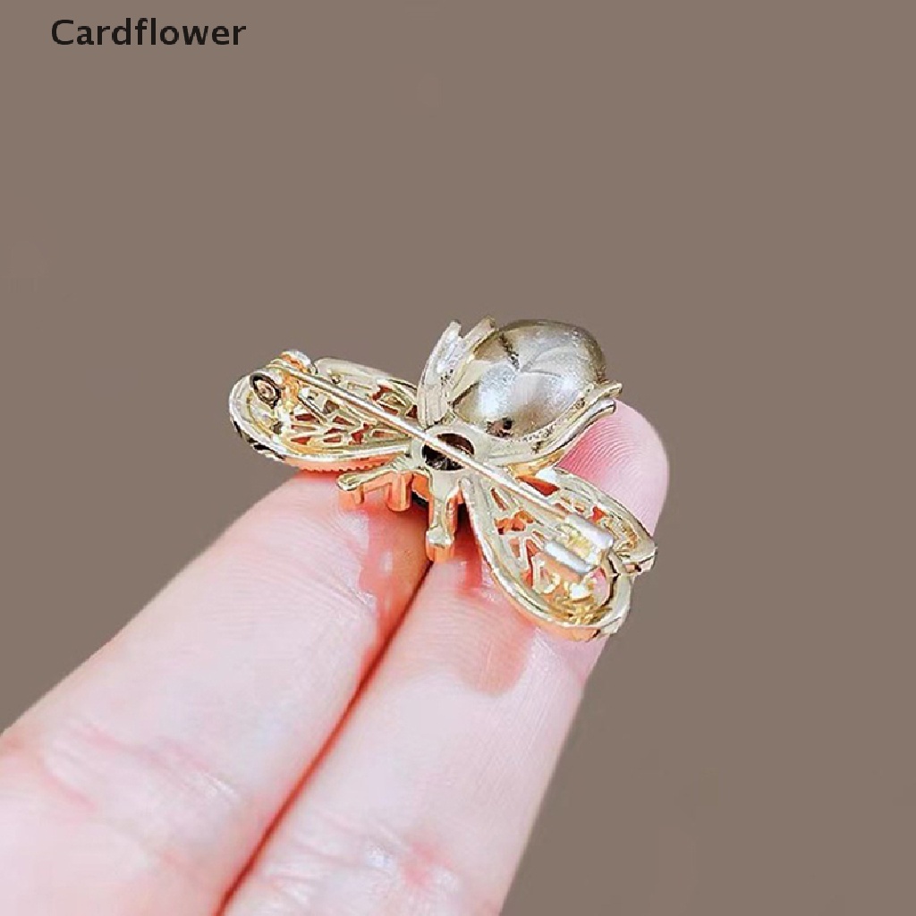 < Cardflower > Ghim Cài Khăn Choàng / Mũ / Cài Áo Hình Chú Ong Nhỏ Cổ Điển Dễ Thương