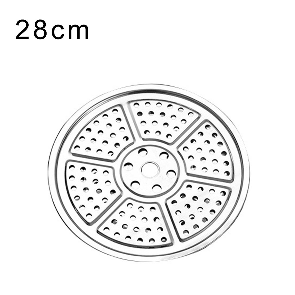 Khay Hấp Thực Phẩm Bằng Thép Không Gỉ 18-34cm